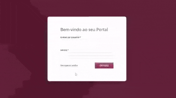 Demonstração de acesso ao Portal do Aluno de Pós-Graduação