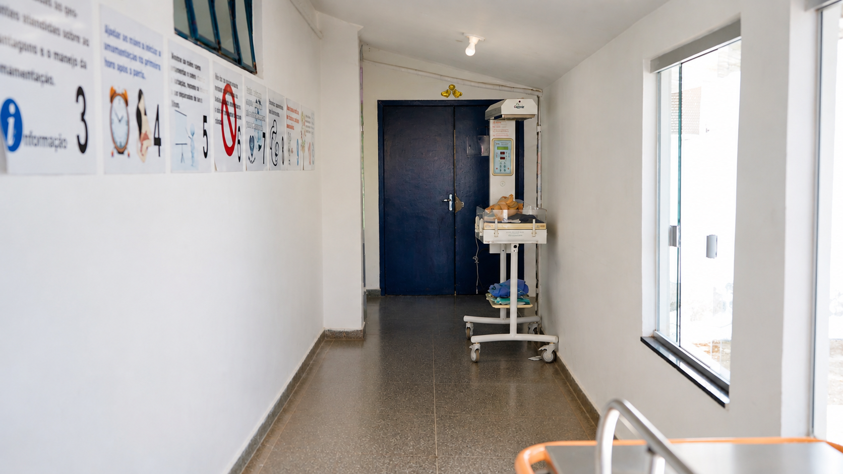 Corredor do hospital